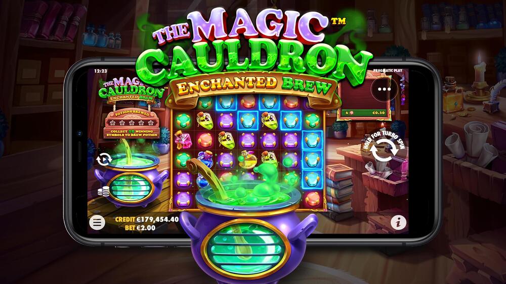 Rezension zum Magic Cauldron-Slot