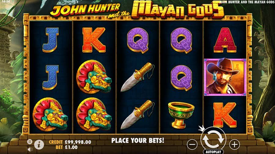 John Hunter und die Mayan Gods-Spielautomatenrolle