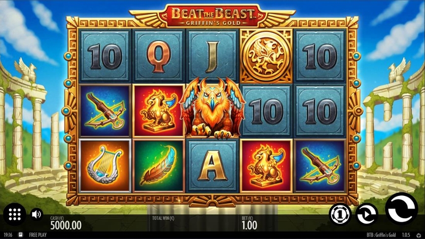 Die Volatilität des Spielautomaten The Beast: Griffin's Gold