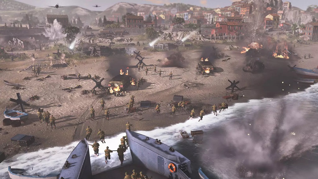 Jugabilidad de Company of Heroes